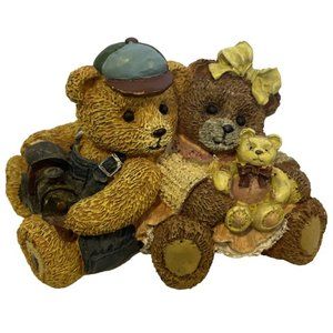 Antique Teddies 1997 Eddy & Madeline Friends Forever FI-AT-108 FIGI Train Bear